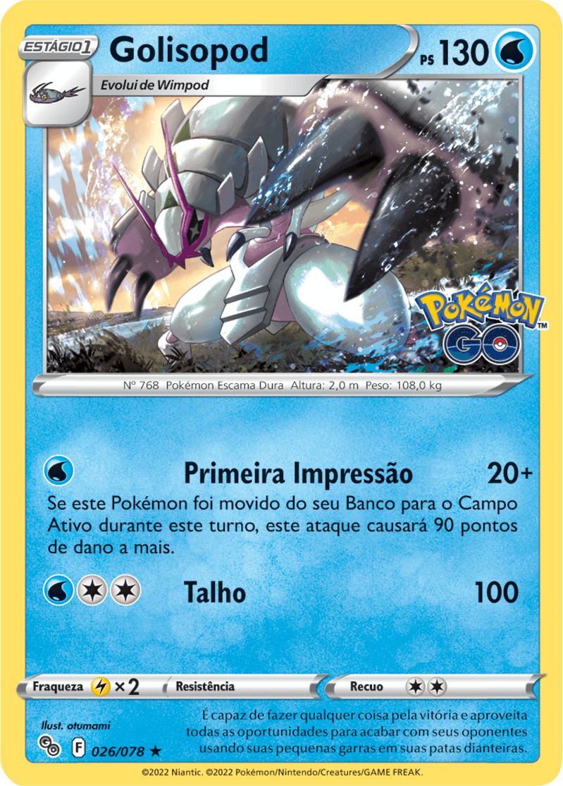 Pokémon TCG 2022: Artes da Expansão Pokémon GO