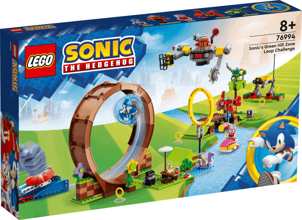 SEGA e o Grupo LEGO revelam nova linha de produtos LEGO Sonic the Hedgehog