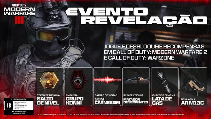 Edições e benefícios de Call of Duty: Modern Warfare II em detalhe