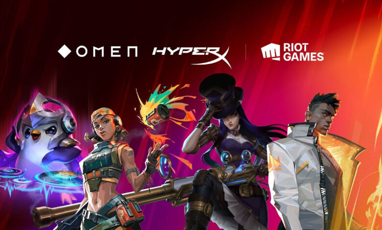 Riot Games firma uma parceria global inovadora com as marcas gamer OMEN e  HyperX - Gamer Spoiler